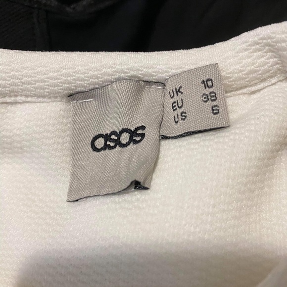 ASOS White Dress Size 6US. Sits Above Knee. - Picture 3 of 3